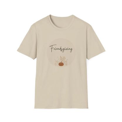 Friendsgiving Vibes: Gather & Give Thanks! Unisex Tee