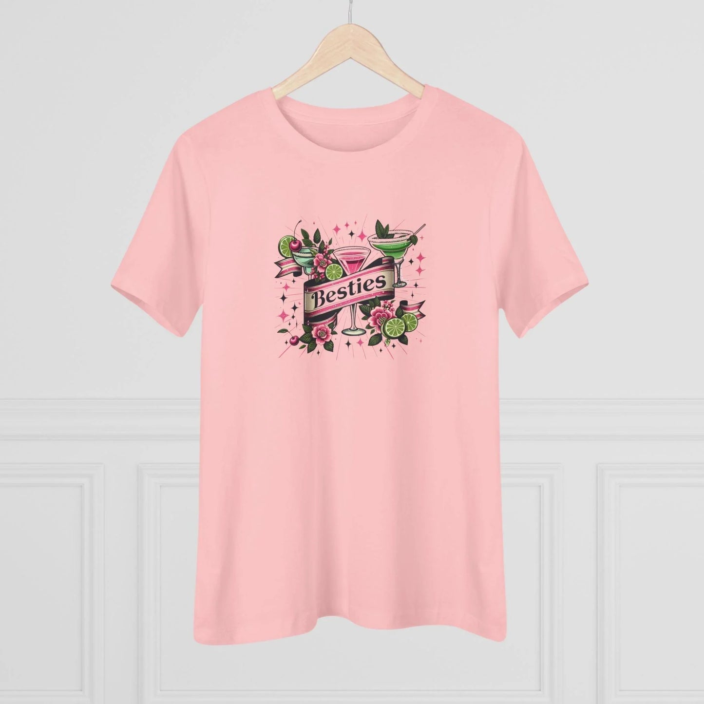 Besties - Three Cocktails - Women's Softstyle Tee - Whippie's