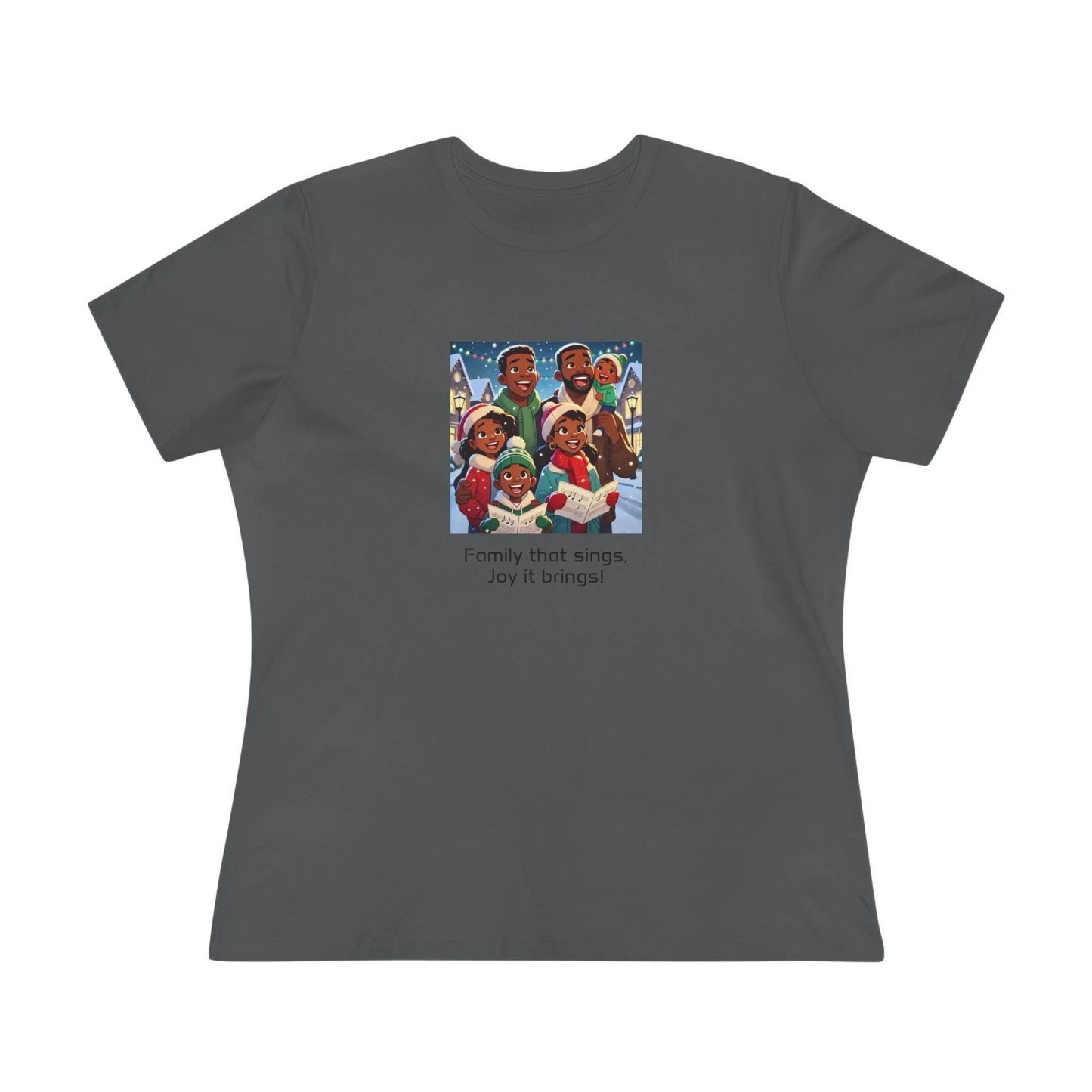 Family that sings, joy in brings! - Women's Softstyle Tee - Whippie's