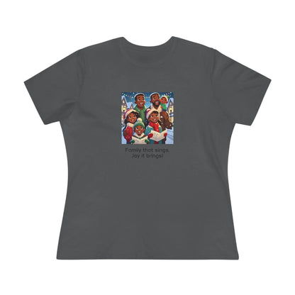 Family that sings, joy in brings! - Women's Softstyle Tee - Whippie's