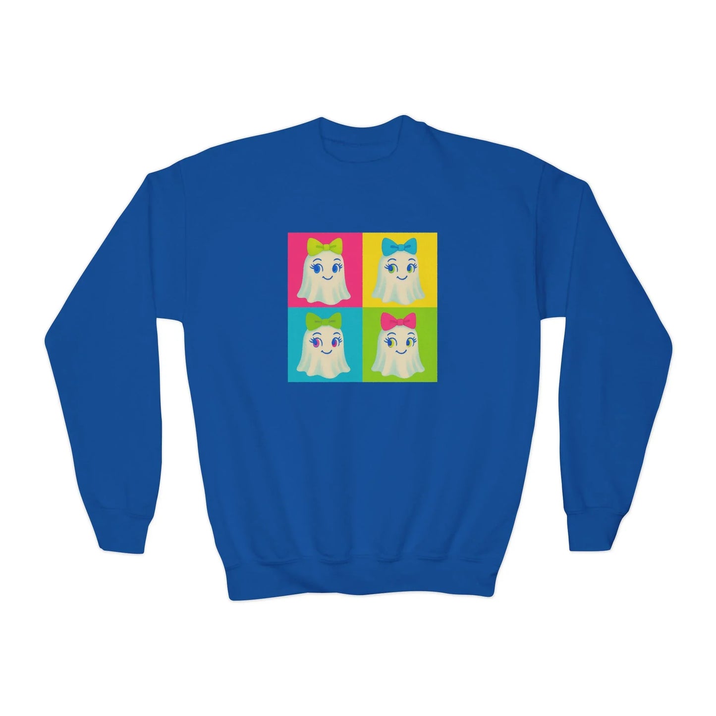 Ghostly Pop Art Youth Crewneck - Whippie's