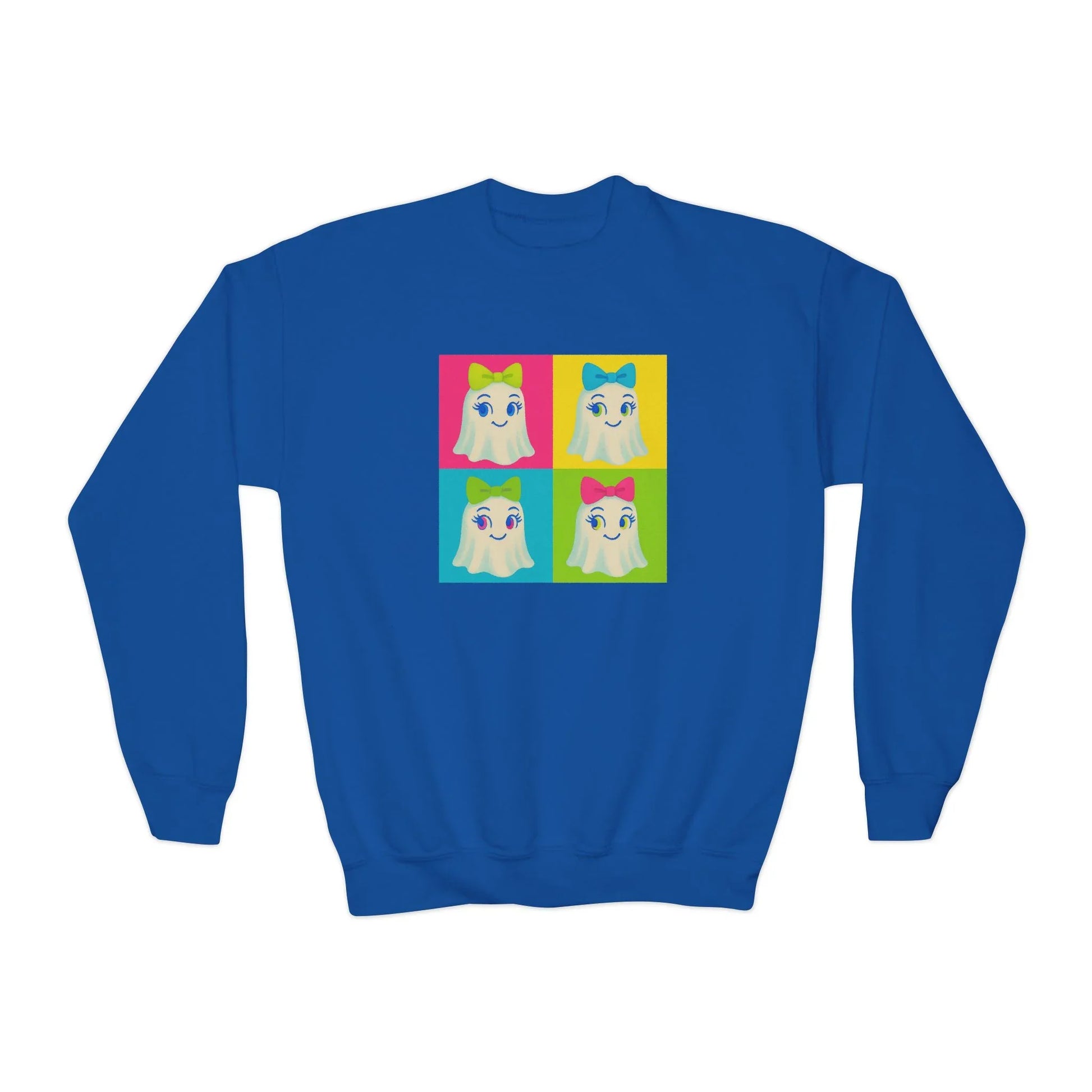 Ghostly Pop Art Youth Crewneck - Whippie's