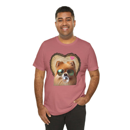 Pom Love Unisex Jersey Tee - 🐶💖 Spread the Pom Love! 💖🐶 - Whippie's