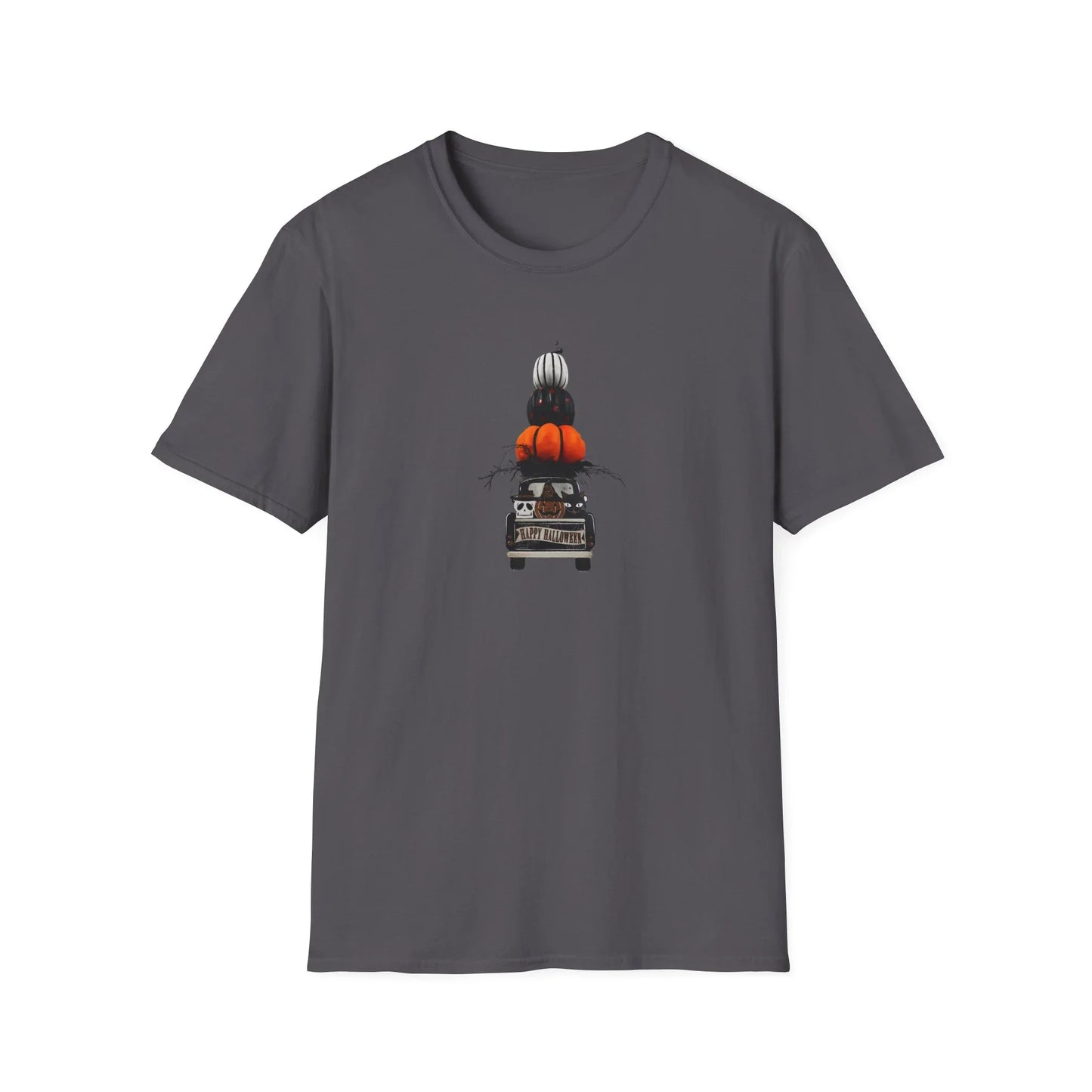 Halloween Truck | Festive Pumpkin Pickup Unisex Tee