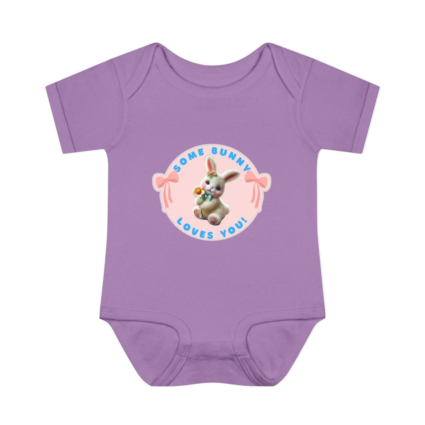 Some Bunny Loves You Baby Onesie - Hop into Easter with Adorable Style! 🐰💖 - Whippie's