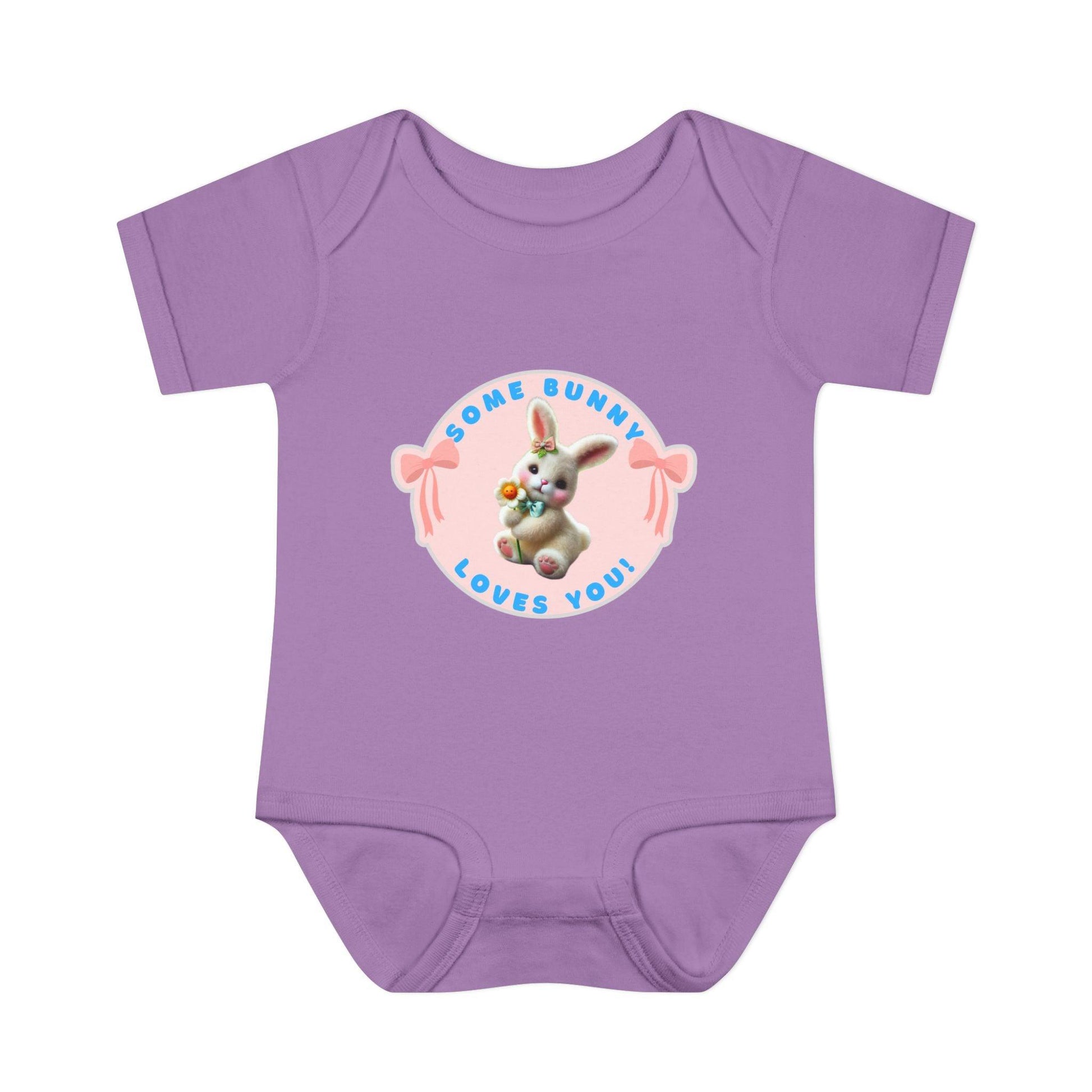 Some Bunny Loves You Baby Onesie - Hop into Easter with Adorable Style! 🐰💖 - Whippie's