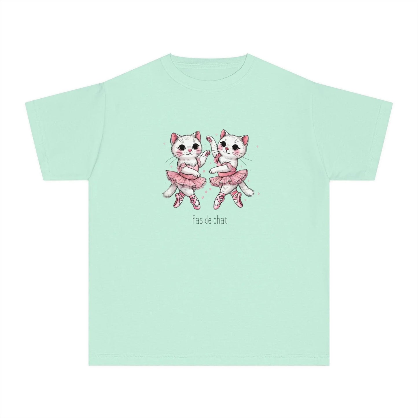 🐈‍⬛ Pas de Chat 🩰 Youth Midweight Tee ✨ - Whippie's