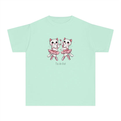 🐈‍⬛ Pas de Chat 🩰 Youth Midweight Tee ✨ - Whippie's