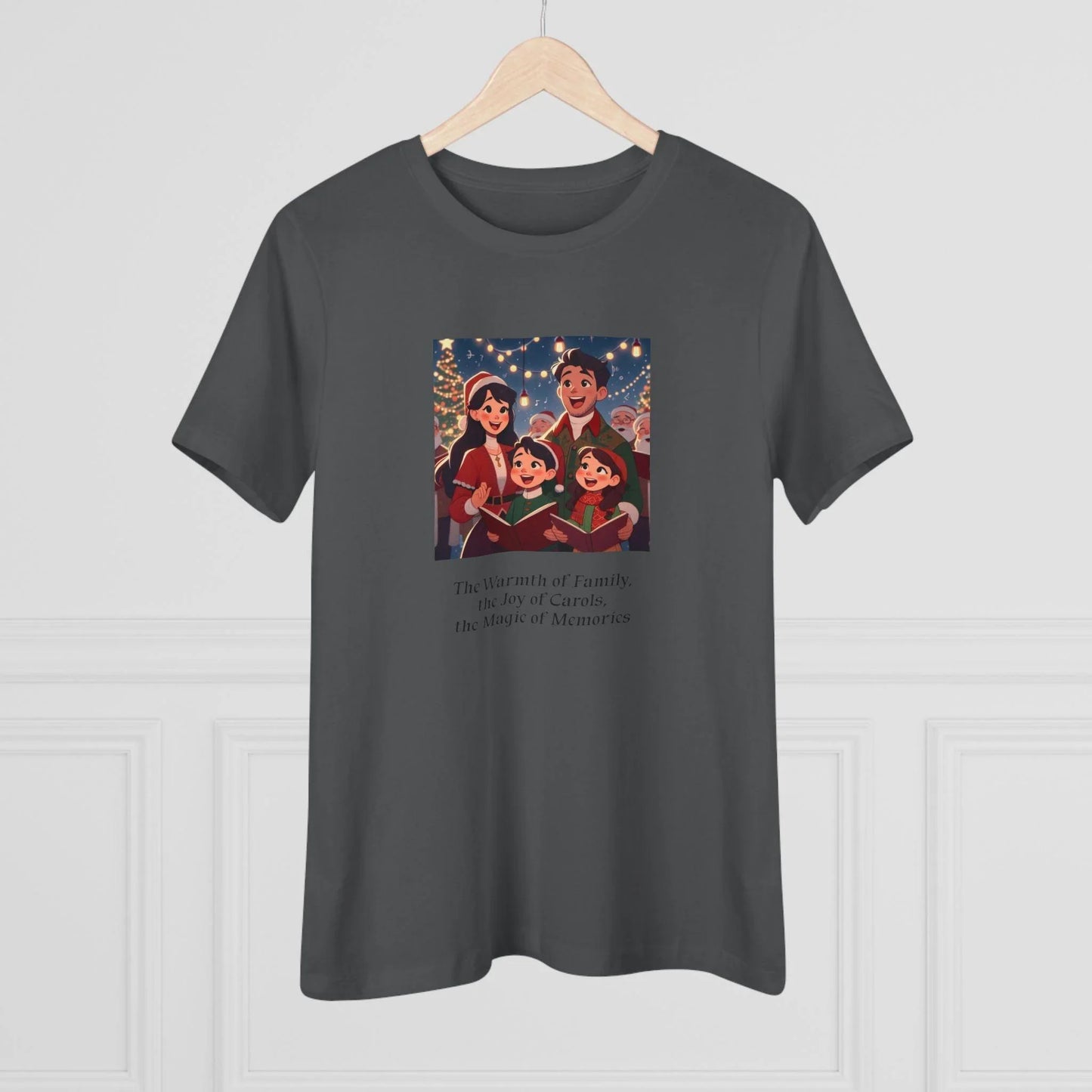 The Warmth of Family, the Joy of Carols, the Magic of Memories - Women's Tee - Whippie's