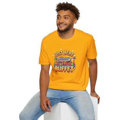 Just Here for the Buffet 🛳️🍽️ - Unisex Tee - Whippie's