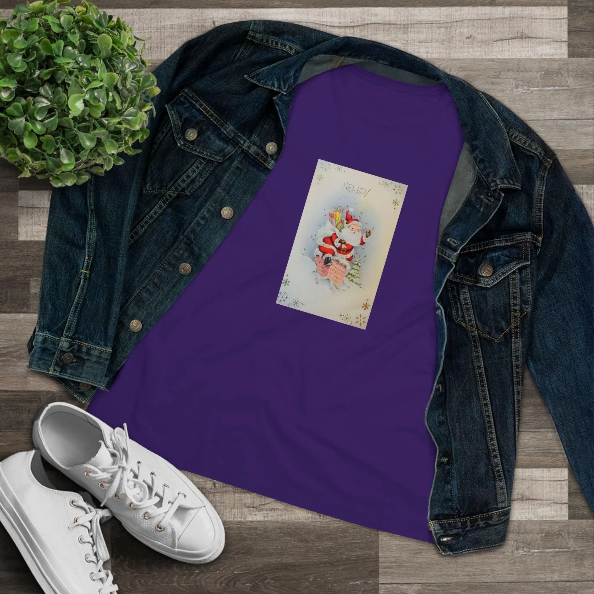 Hello Santa - Women's Tee - Whippie's