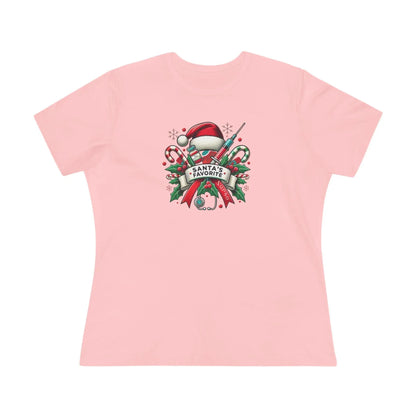 Santa's Favorite Nurse - Women's Softstyle Tee - Whippie's