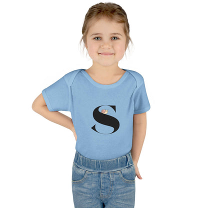 Alphabet Adventures: Letter S - Snazzy Snail Baby Onesie S is for Snazzy Snail! - Whippie's