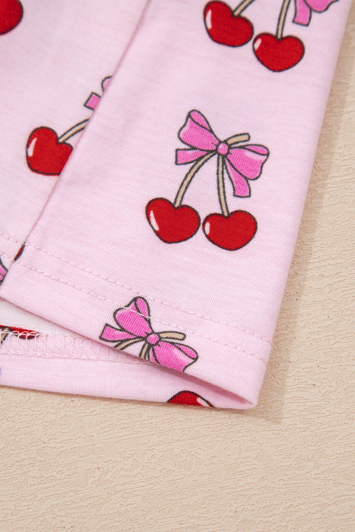 Cute Pajamas | Bow or Cherry Short Pajama Set