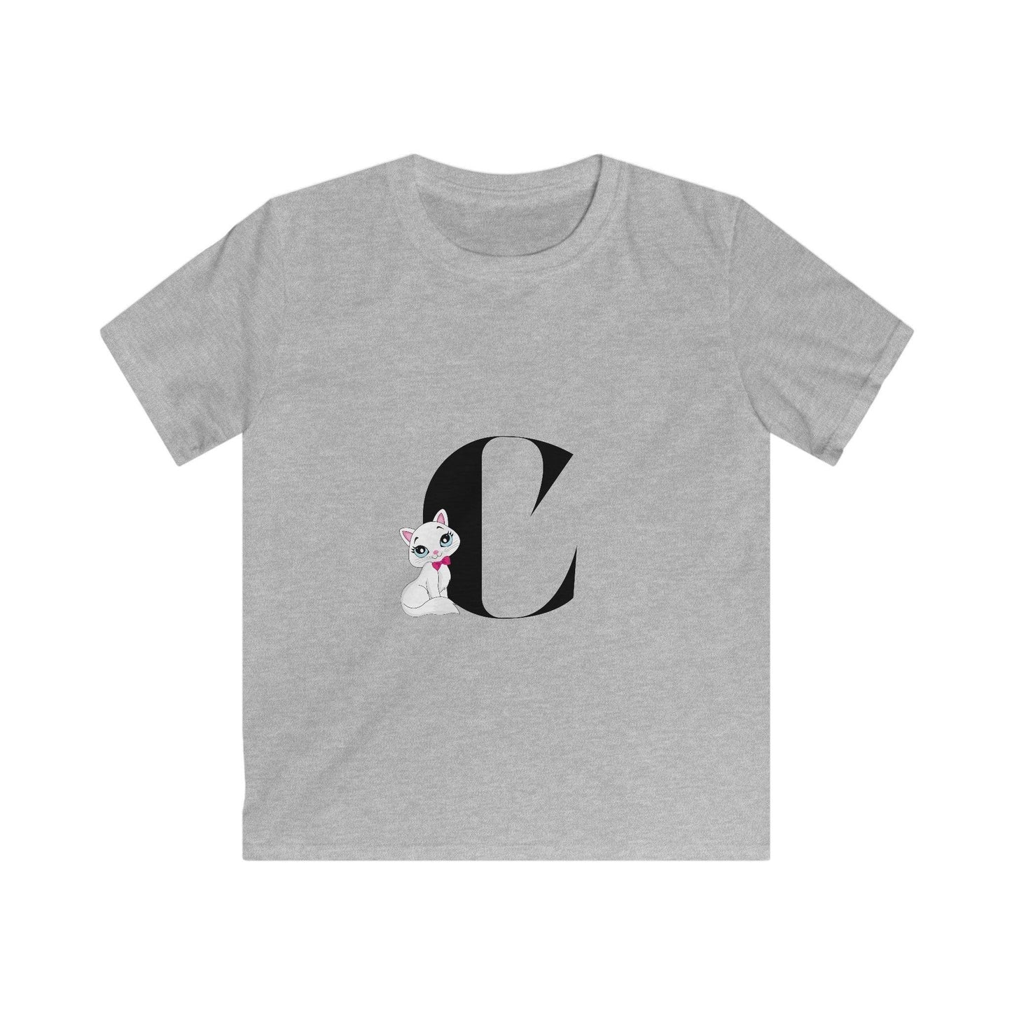 Alphabet Adventures: Letter C - Cat Youth T-Shirt - Whippie's