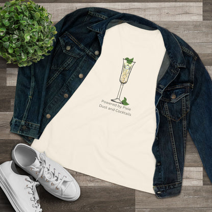 Pixie Dust and Cocktails Shirt - Double-Sided Drinking Around the World Tee