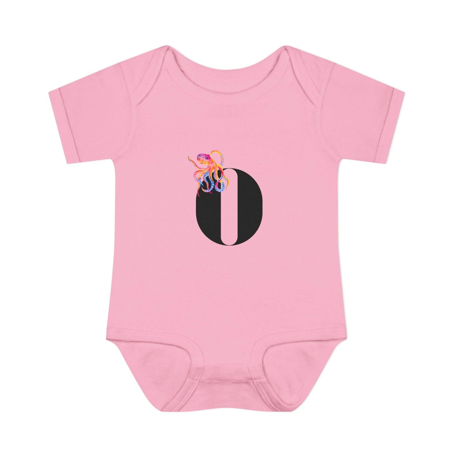 Alphabet Adventures: Letter O - Outrageous Octopus Baby Onesie - Whippie's