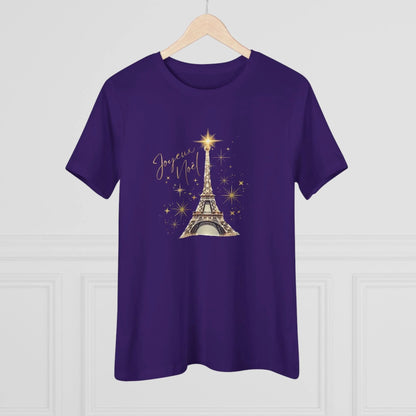 ✨ Joyeux Noël Women's Tee 🗼 A touch of Parisian elegance. - Whippie's