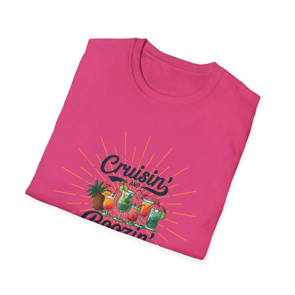Cruisin' and Boozin Unisex Tee 🛳️🍹 - Whippie's
