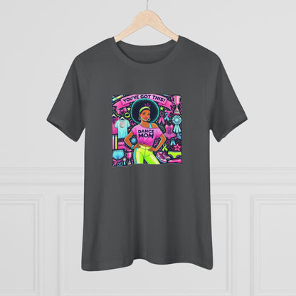 Dance Mom Magic (Young Black Mom) - A Colorful Celebration 🌈 - Women's Softstyle Tee - Whippie's