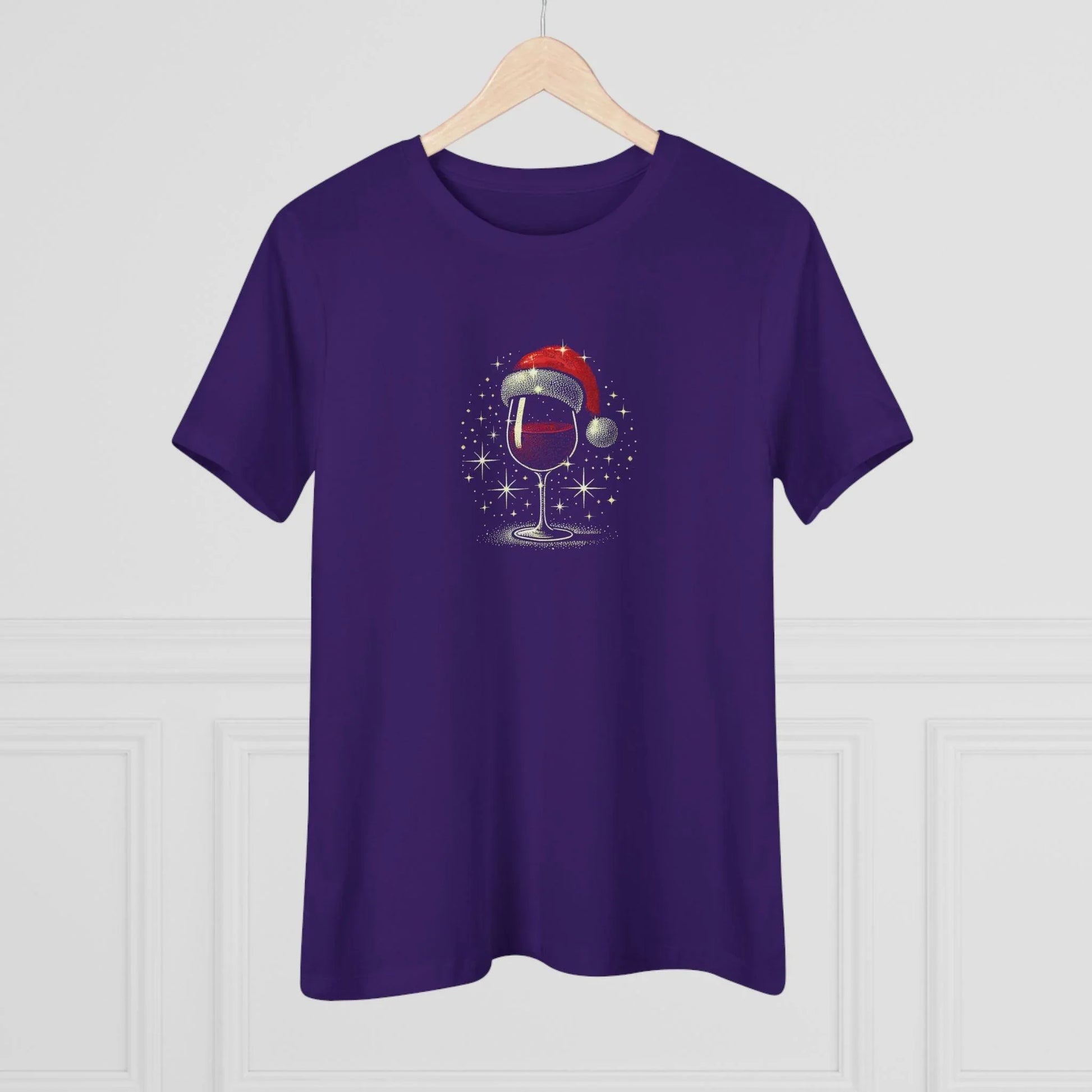 Wine & Christmas Cheer- Women's Softstyle Tee - Whippie's