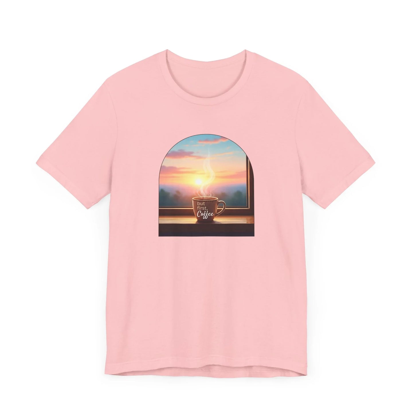 But First, Coffee - Unisex Jersey Tee - Whippie's