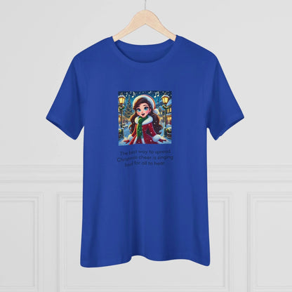 Caroler - Christmas Cheer - BHLBE Girl - Women's Tee - Whippie's