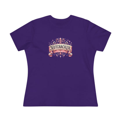 Nutcracker Crest - A Magical Christmas! 🎄 Women's Softstyle Tee - Whippie's