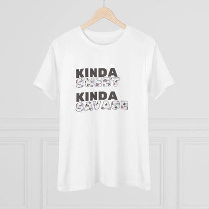 ✨ Kinda SWEET Kinda SAVAGE 😎 Women's Tee 💖 - Whippie's