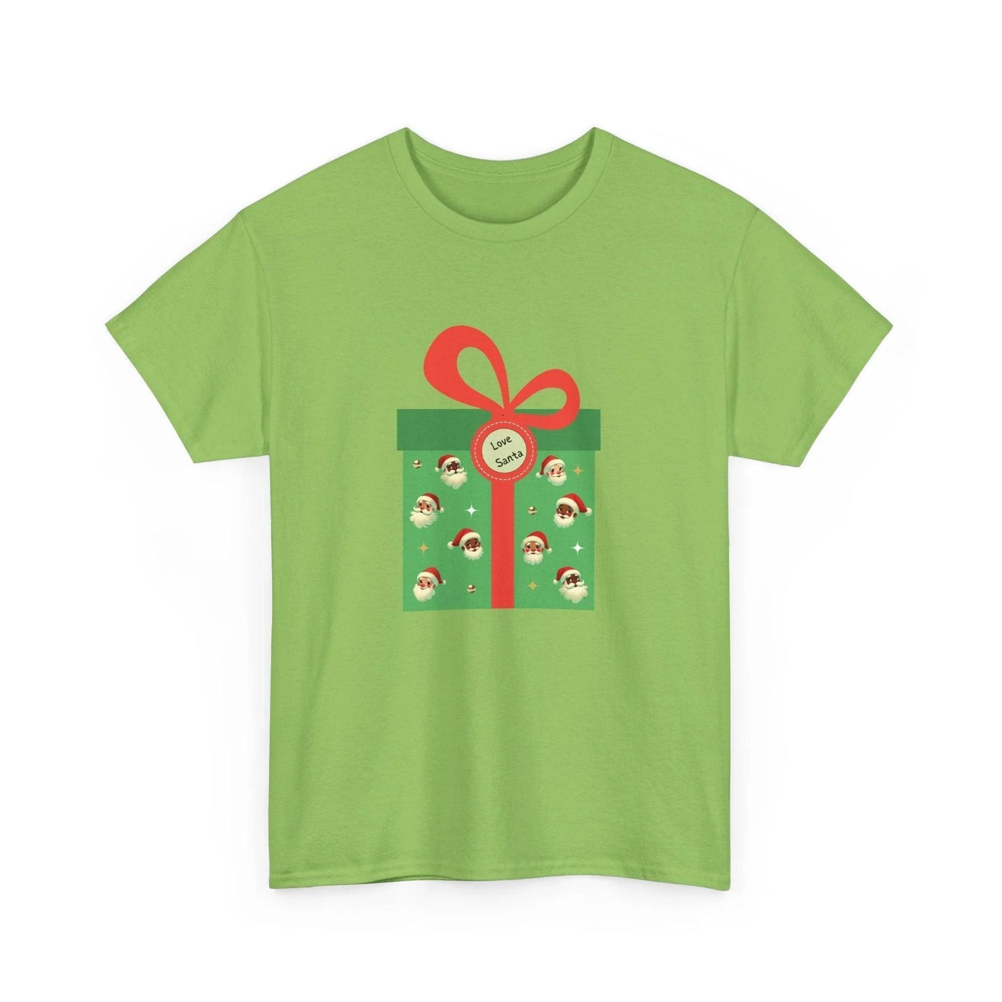 Love Santa Present 🎅 Unisex Heavy Cotton™ Tee! - Whippie's