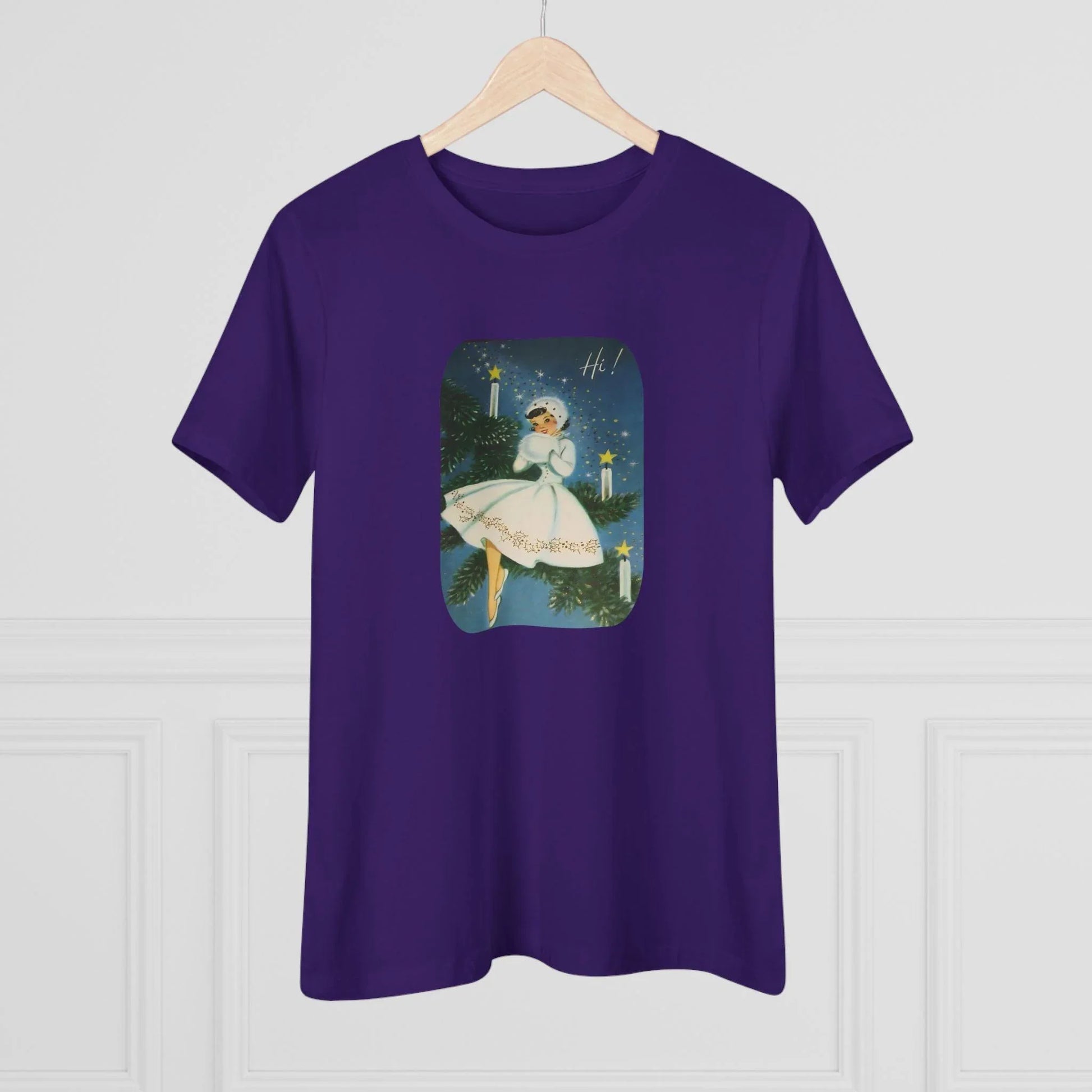 Hi! Lady in White - Women's Tee - Whippie's