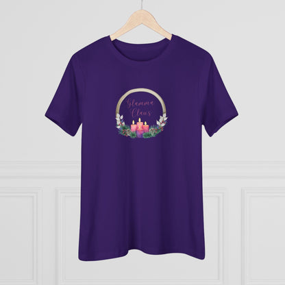 Glamma Claus - Christmas Cheer! 🤶🎄 - Women's Softstyle Tee - Whippie's