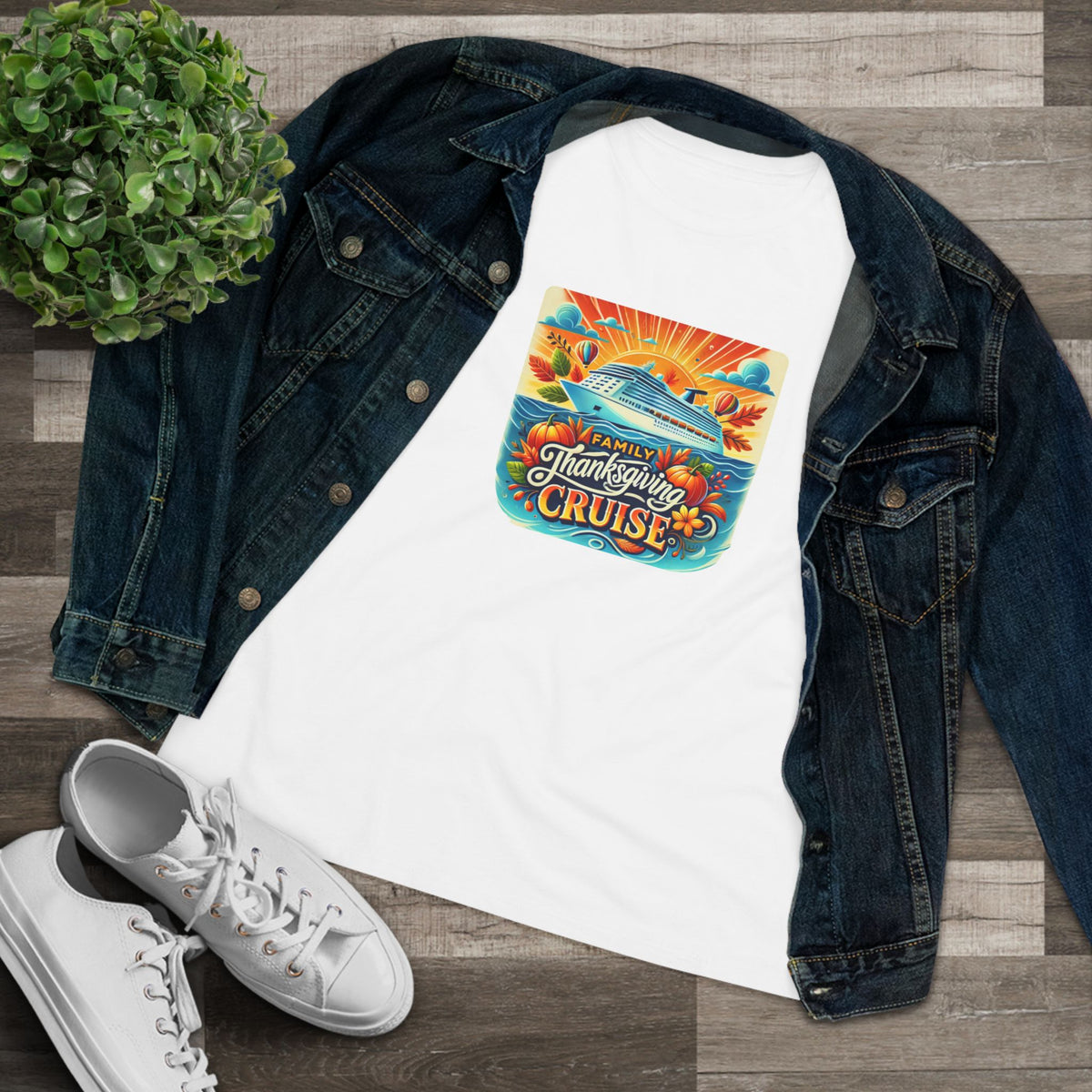 Family Thanksgiving Cruise Women's  Tee