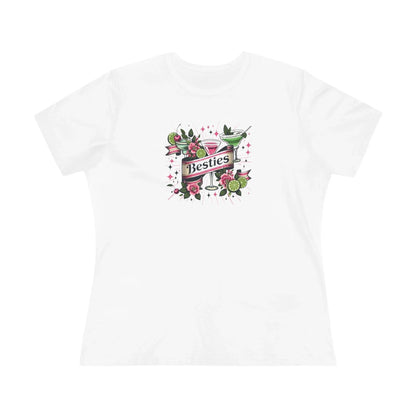 Besties - Three Cocktails - Women's Softstyle Tee - Whippie's