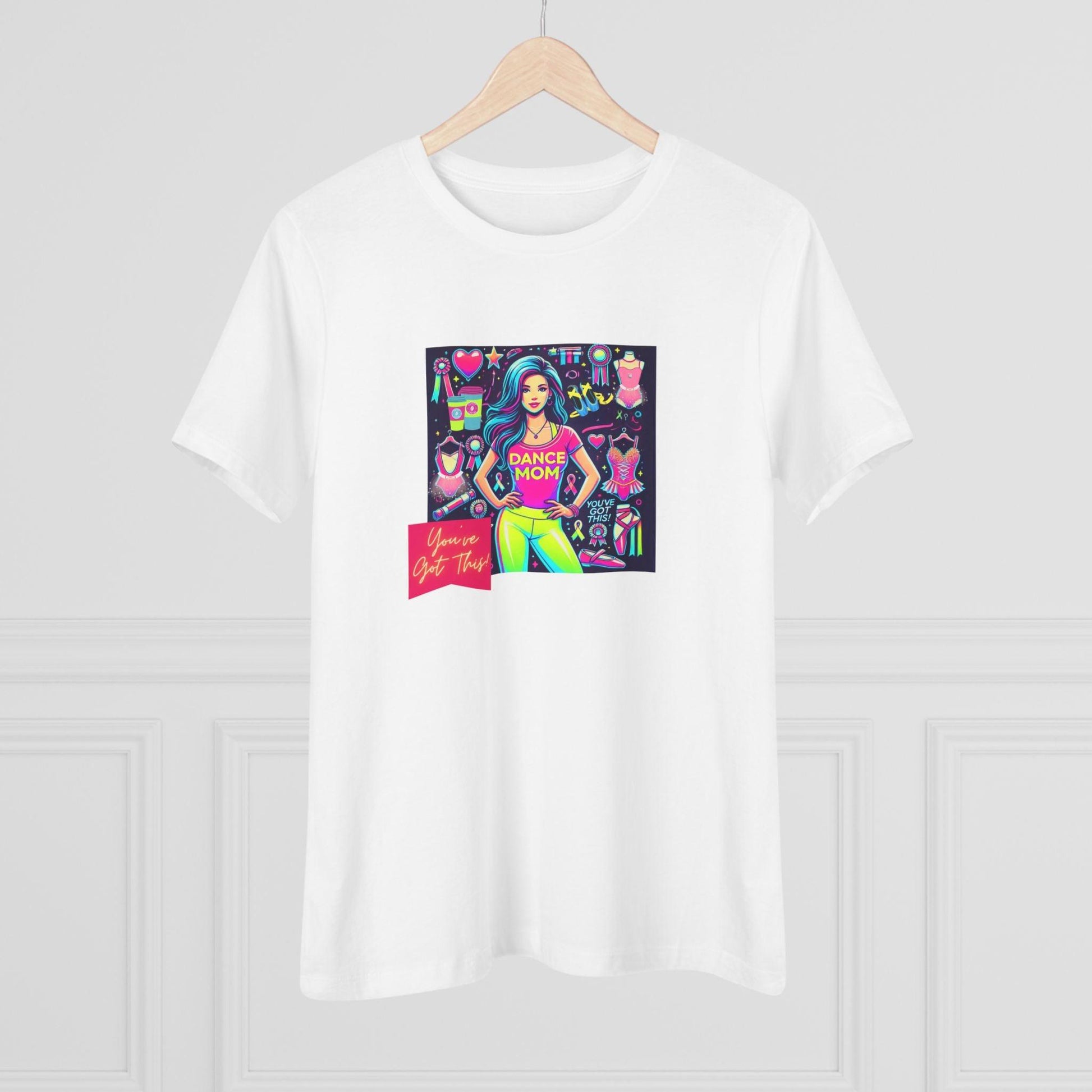 Dance Mom Magic (Blue Hair Mom) - A Colorful Celebration 🌈 - Women's Softstyle Tee - Whippie's