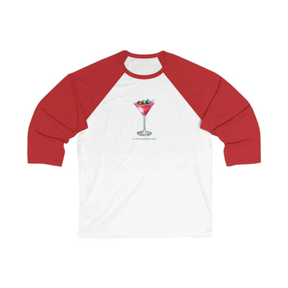 My Christmas Spirit is Vodka 🍸🎄 - Unisex 3/4 Sleeve T-shirt - Whippie's