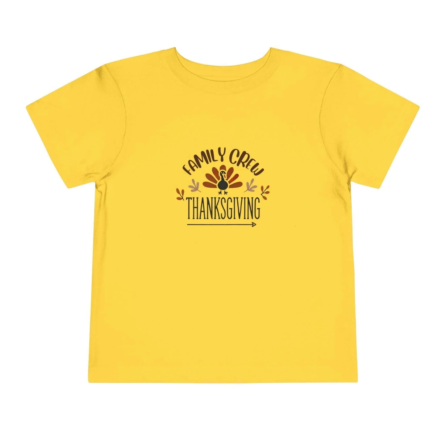 Thanksgiving Family Crew - Toddler Short Sleeve Tee - Whippie's