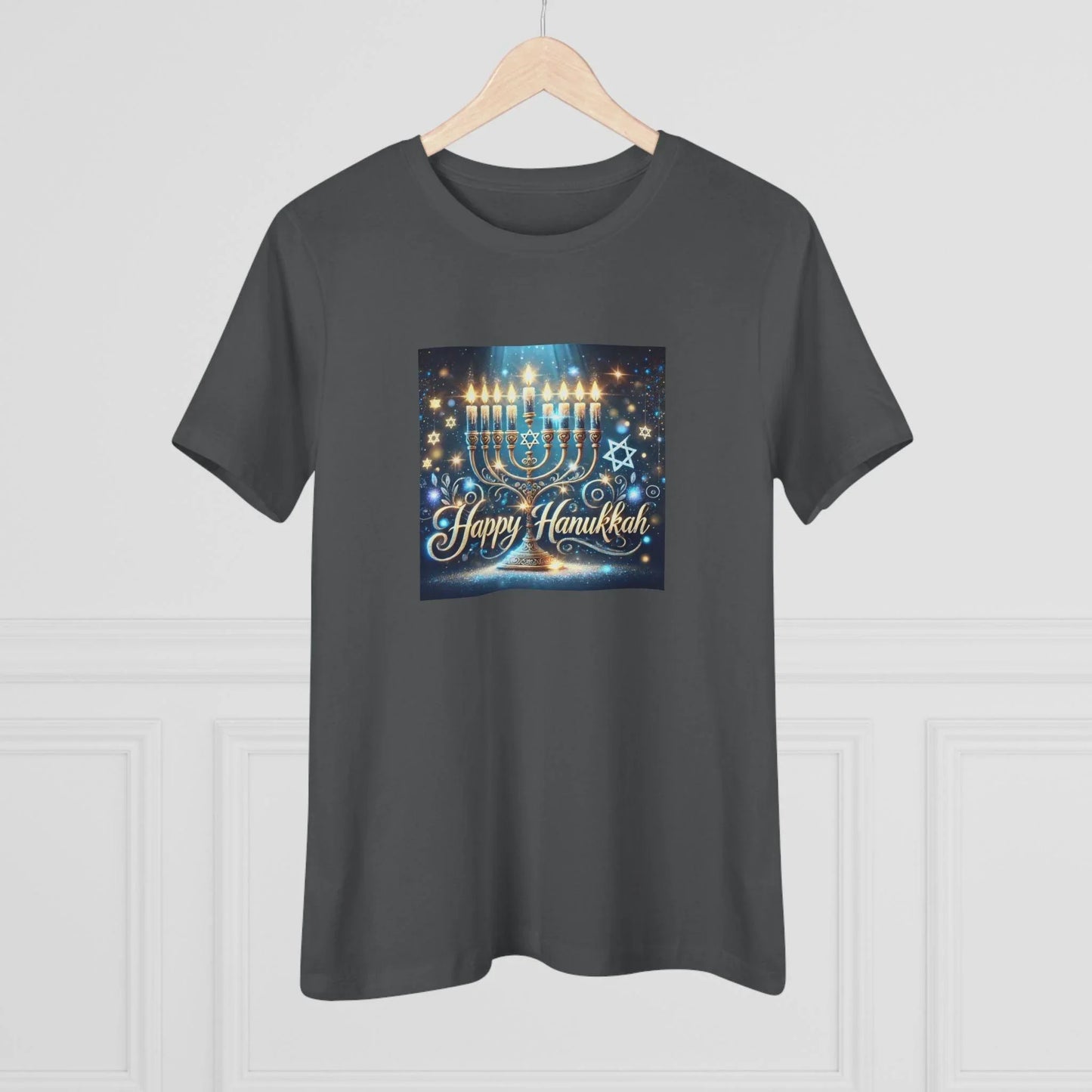 Happy Hanukkah - Women's Tee - Whippie's