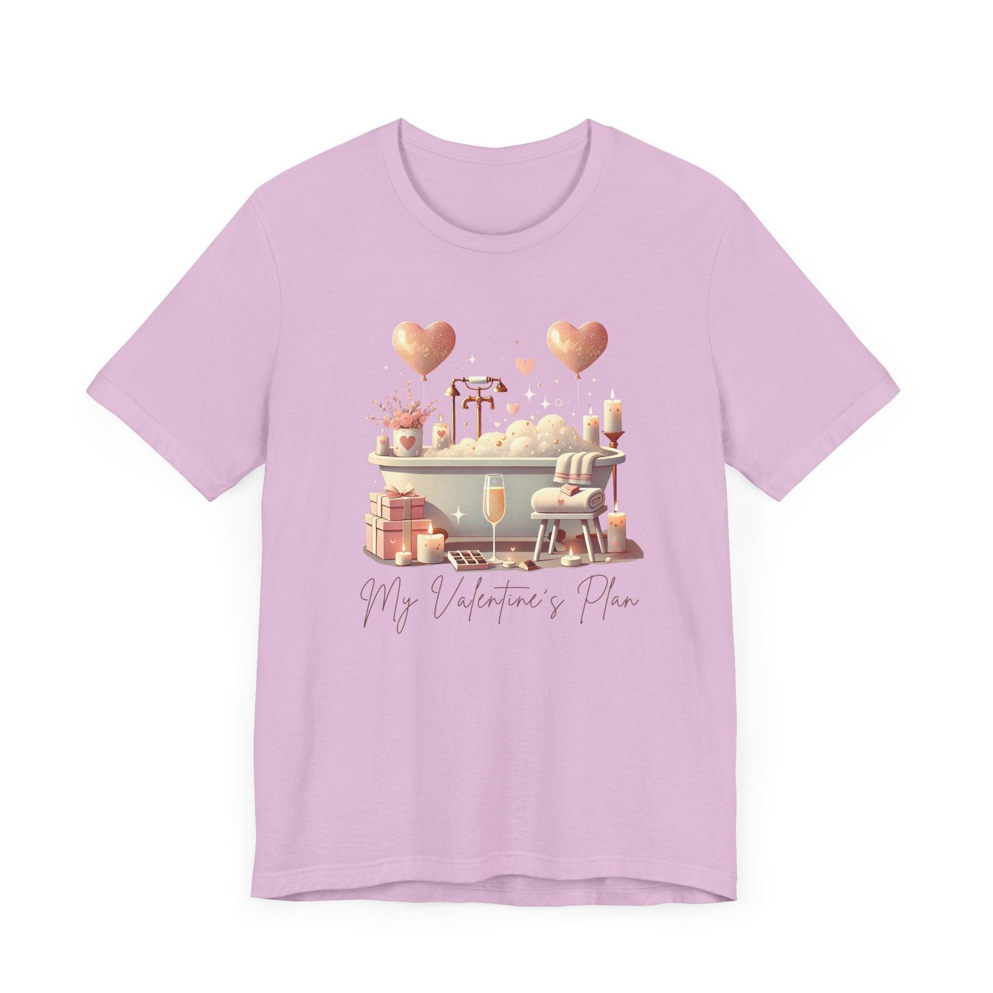 💖 My Valentine's Plan vs. Reality 🛁 Unisex Jersey Tee ✨ Expectation vs. Reality, the Valentine's Day edition! - Whippie's