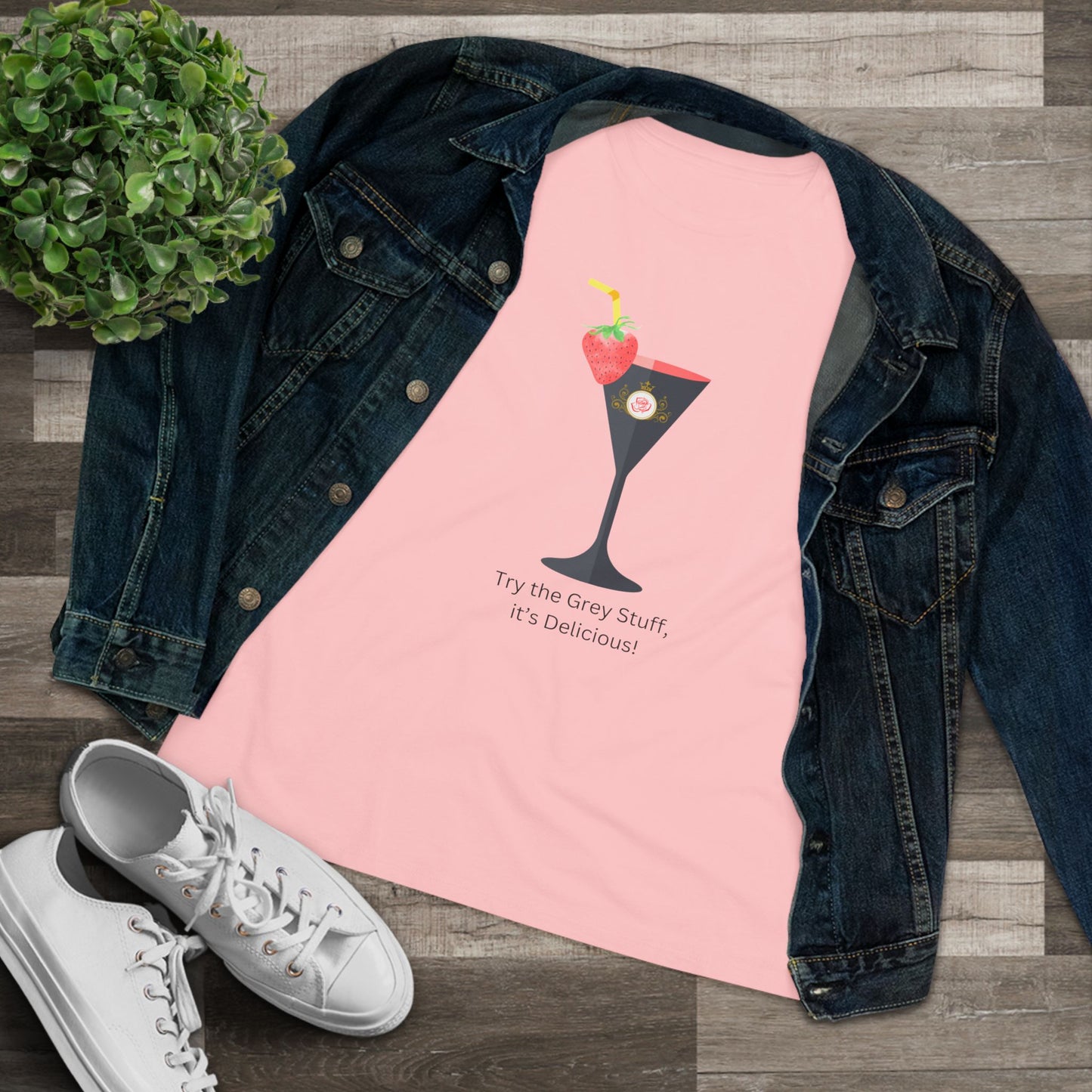 Enchanted Rose Cocktail Shirt - Drinking Around the World Tee