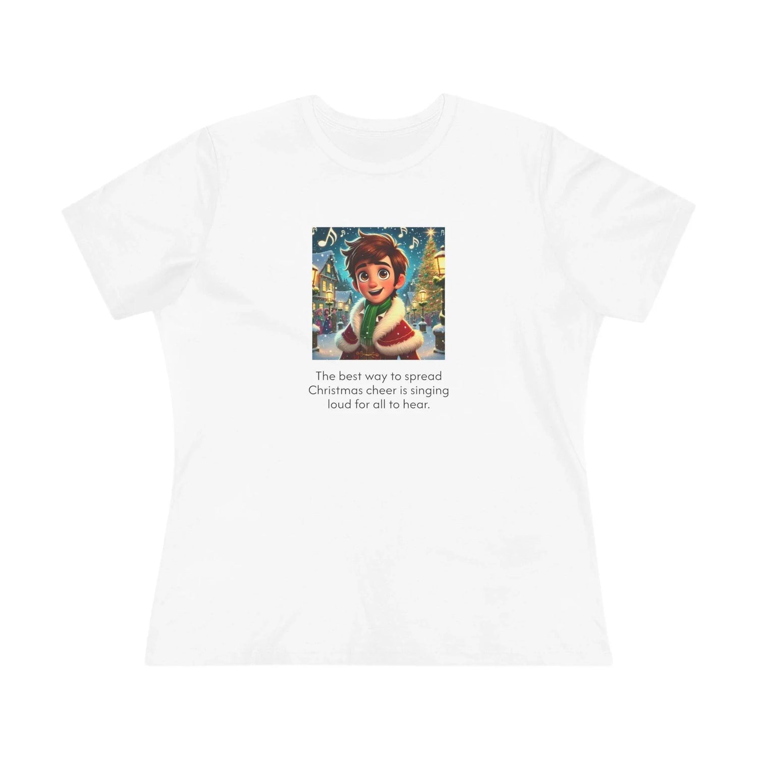 Caroler - Christmas Cheer - BHB Boy - Women's Tee - Whippie's