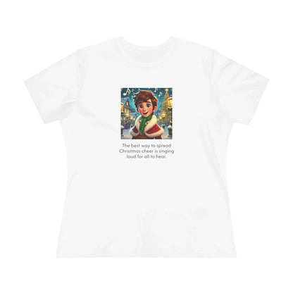 Caroler - Christmas Cheer - BHB Boy - Women's Tee - Whippie's