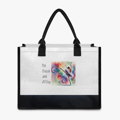 Plié Chassé Jeté All Day - Shopping Tote Bag - Whippie's