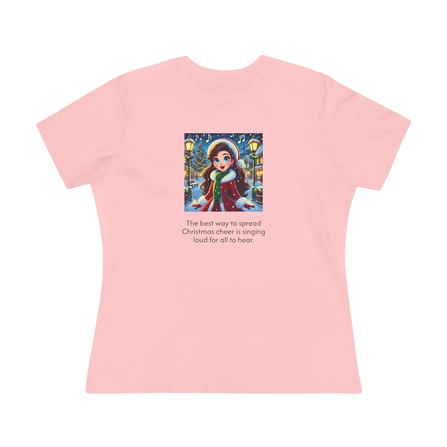 Caroler - Christmas Cheer - BHLBE Girl - Women's Tee - Whippie's