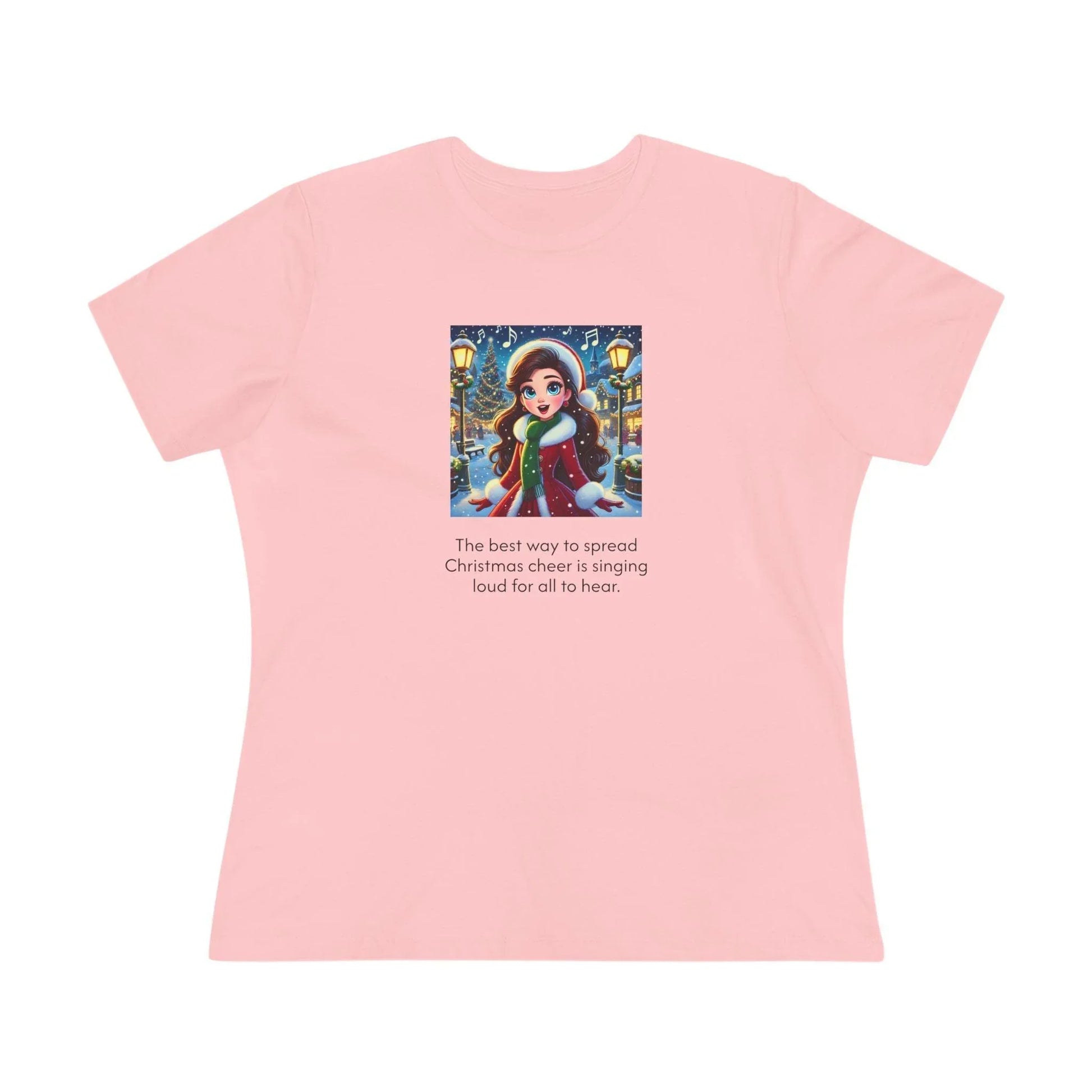 Caroler - Christmas Cheer - BHLBE Girl - Women's Tee - Whippie's