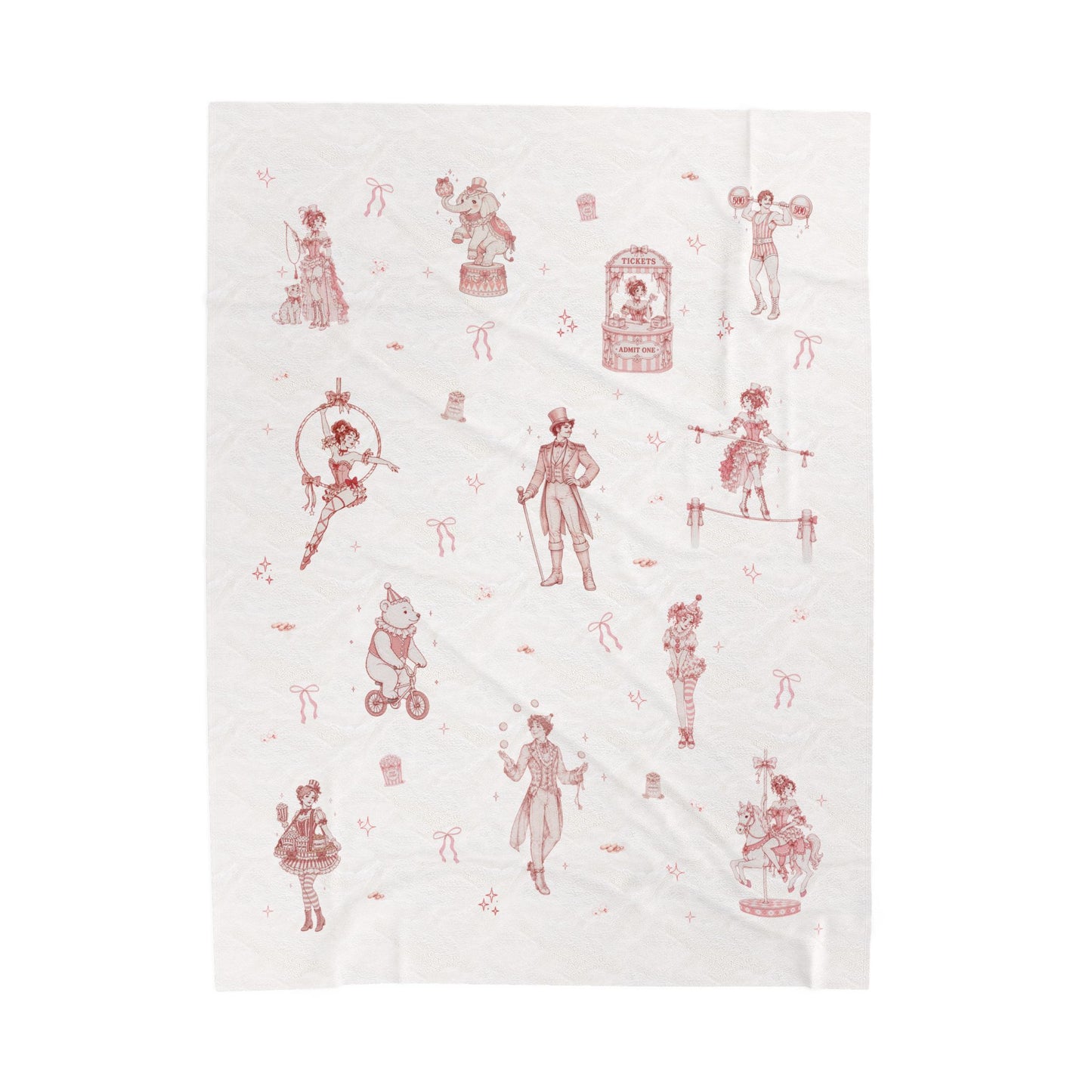 Vintage Circus Blanket