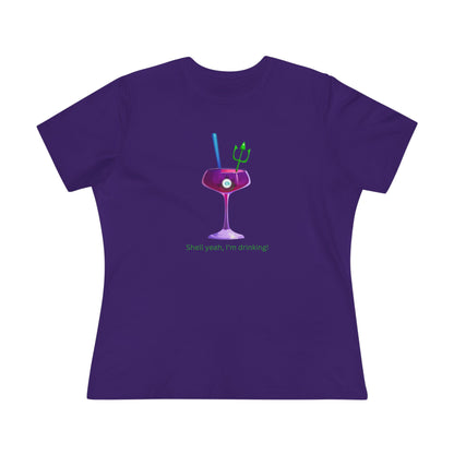 Mermaid Cocktail Shirt - Shell Yeah, I’m Drinking!