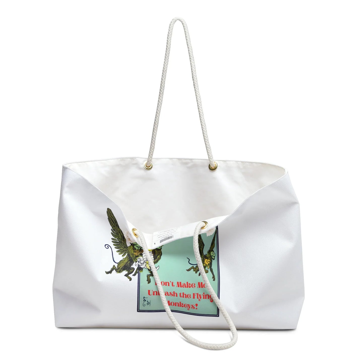 Wizard of Oz Don't Make Me Unleash the Flying Monkeys - Weekender Bag - Whippie's