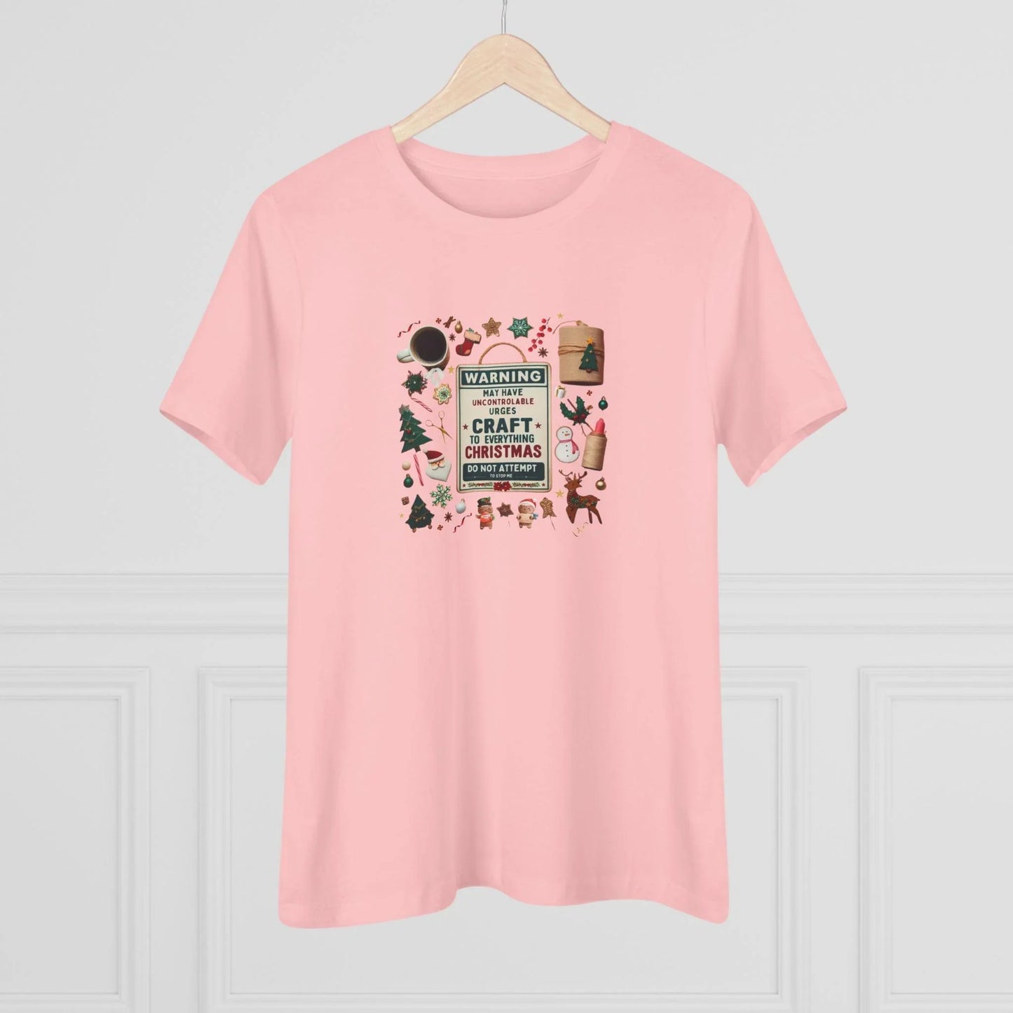 Warning: Uncontrollable Urge to Craft - Women's Softstyle Tee - Whippie's