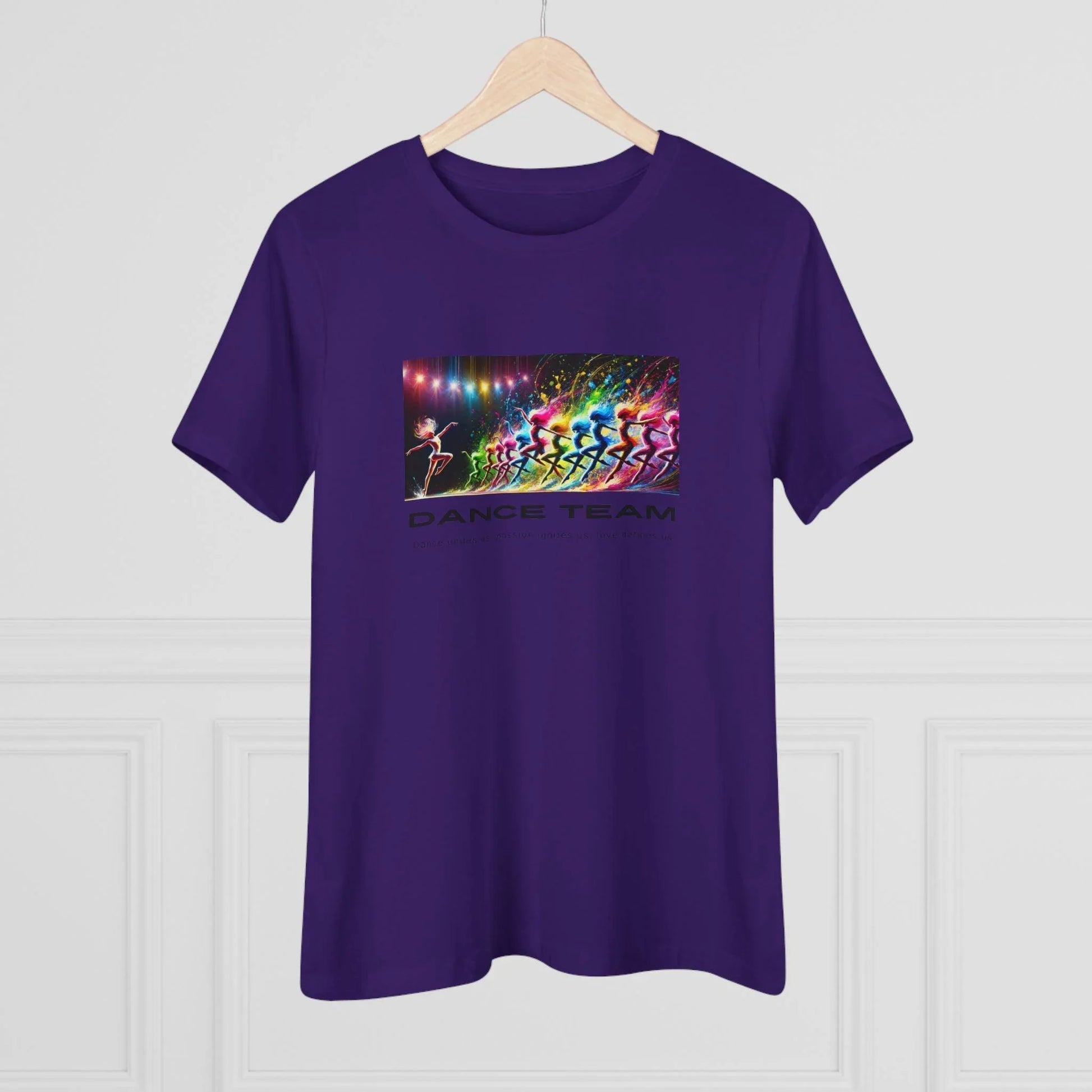 Dance Team: Dance unites us, passion ignites us, love defines us! 💃‍♀️ Women's Softstyle Tee 🎨 - Whippie's